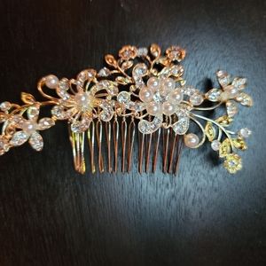 Floral Hair Comb